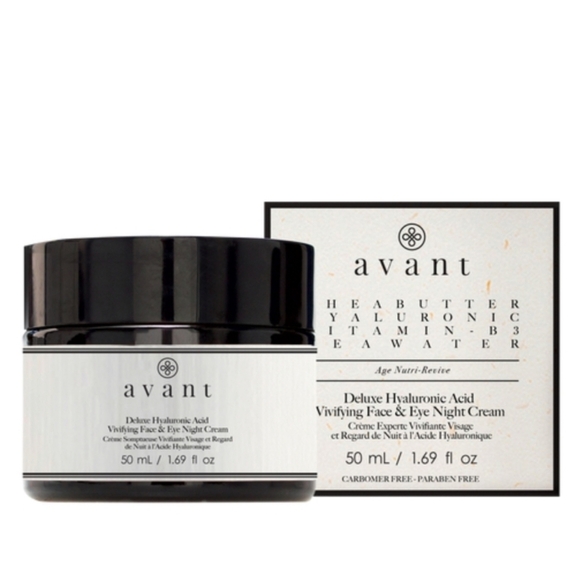 Avant Deluxe Hyaluronic Acid Vivifying Face & Eye Night Cream-50 ml / 1.69 fl oz